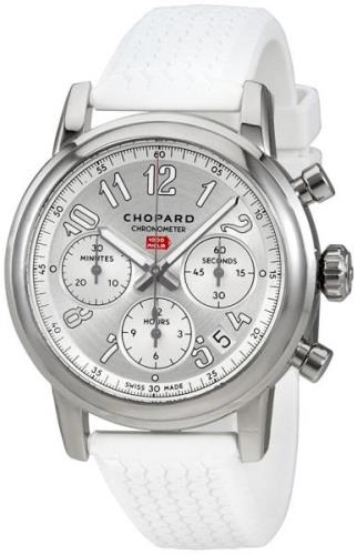 Chopard Herreklokke 168588-3001 Mille Miglia Sølvfarget/Gummi Ø42 mm