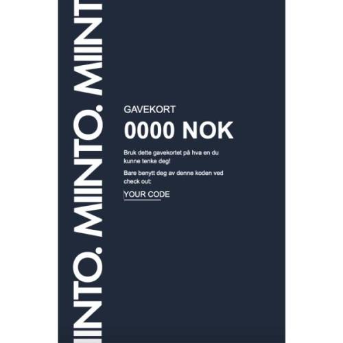 Gavekort til Nettbutikk - Unik Kode, Verdi 500 NOK