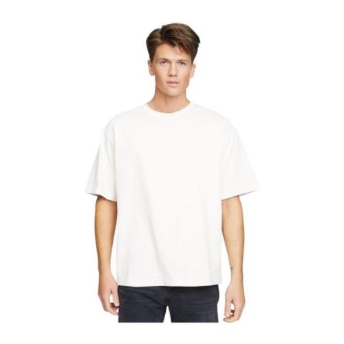 Hvit Økologisk Bomull T-Skjorte 220G