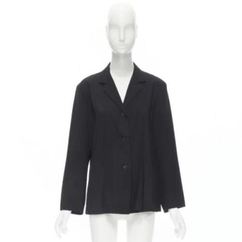 Pre-owned Svart ull Issey Miyake Blazer