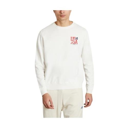 Ikonisk Sweatshirt med Trykt Logo