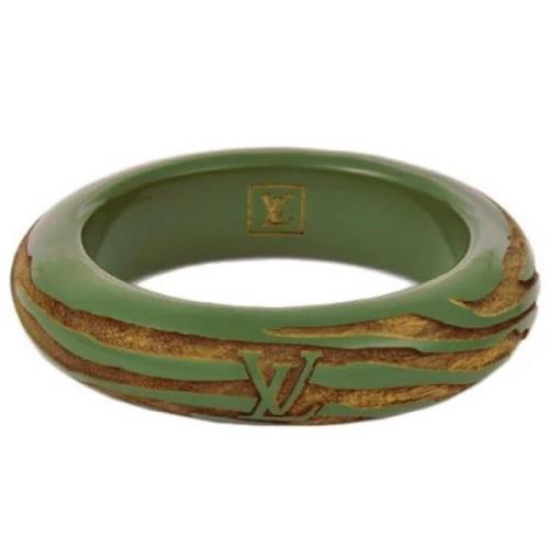 Pre-owned Grønt stoff Louis Vuitton armbånd
