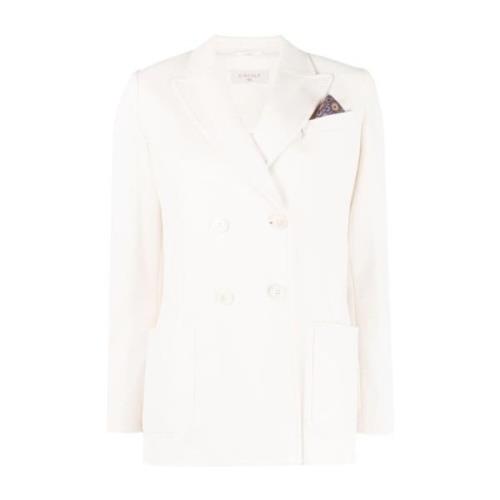 Off-White Dobbeltradet Bomull Blazer