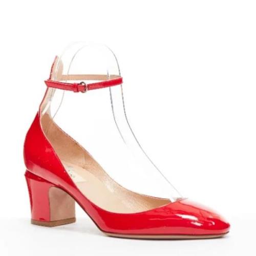 Pre-owned Røde Valentino-hæler i skinn