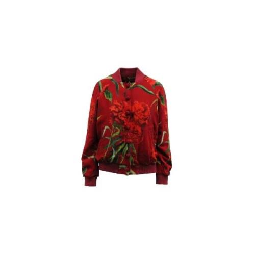 Pre-owned Rødt stoff Dolce ; Gabbana jakke