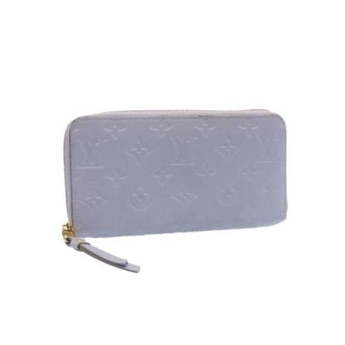 Pre-owned Blå lerret Louis Vuitton lommebok