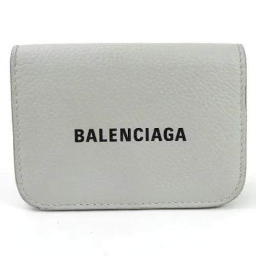Pre-owned Grå skinn Balenciaga lommebok