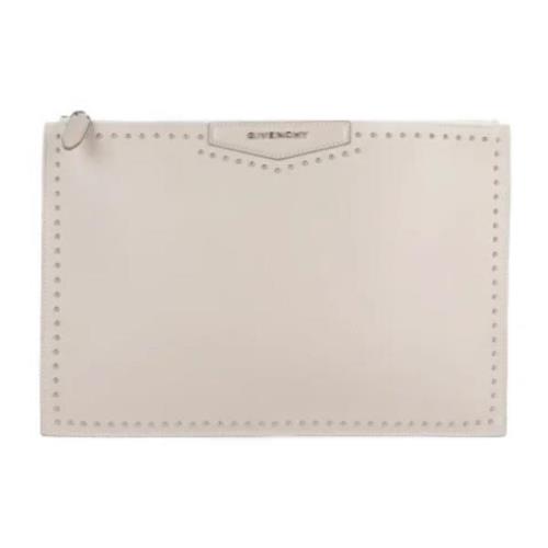 Pre-owned Beige skinn Givenchy Clutch