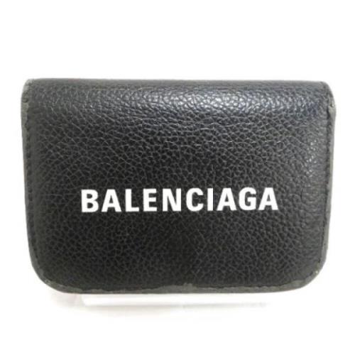 Pre-owned Svart skinn Balenciaga lommebok