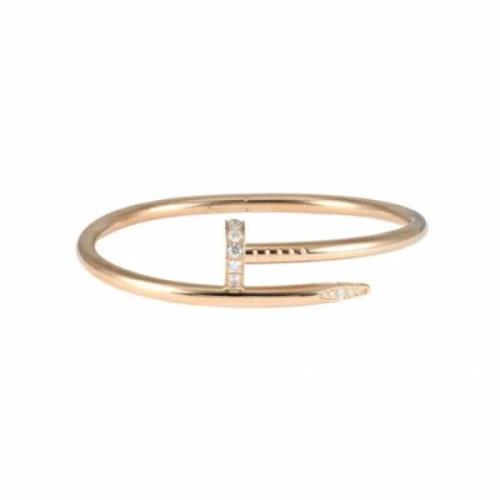Pre-owned Gold Rose Gold Cartier armbånd