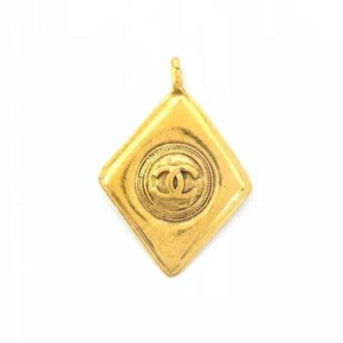 Pre-owned Gullgult Chanel-halskjede i gull