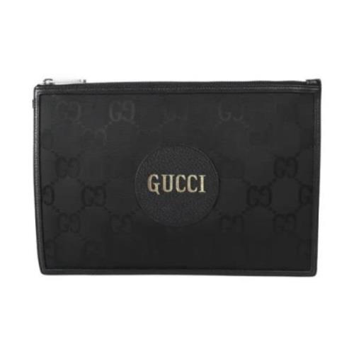 Pre-owned Svart nylon Gucci Clutch