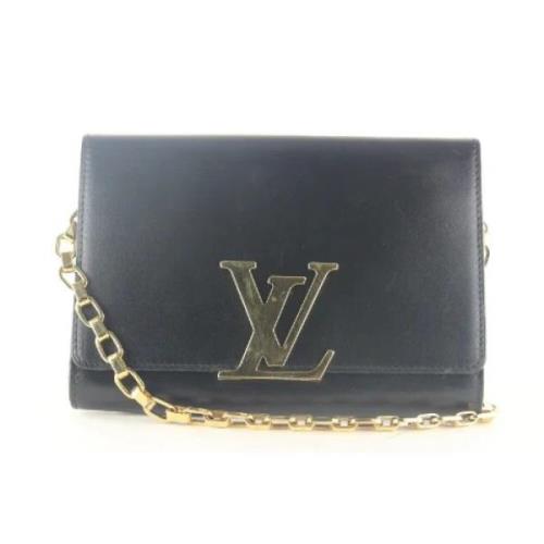 Pre-owned Svart skinn Louis Vuitton Crossbody veske