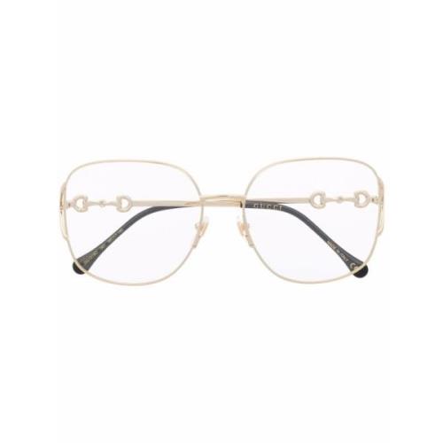 Gold Optical Frame with Accessories