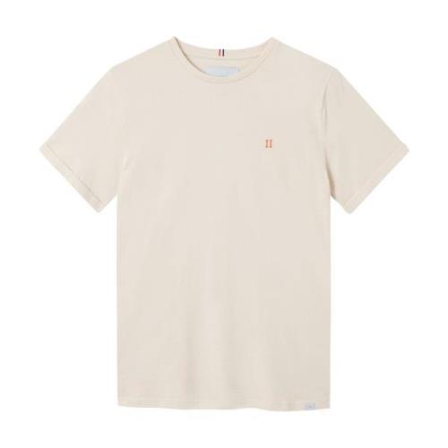 Ivory/Orange Les Deux Nørregaard T-Shirt T-Skjorte