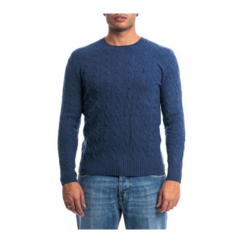 Luksuriøs Cashmere Crewneck Sweater