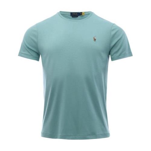 Grønn Polo Ralph Lauren Sscncmslm1 Short Sleeve T Shirt T-Shirt