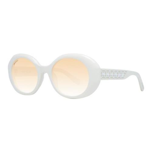 Stilige Hvite Solbriller for Kvinner
