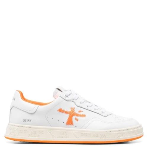 Hvit/Oransje Quinnd Sneakers for Kvinner