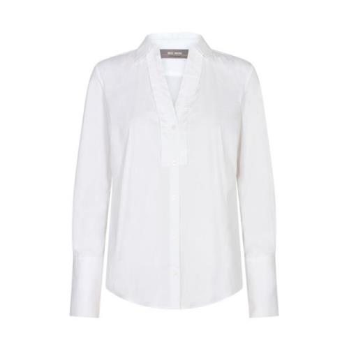 Stilig Hvit Skjorte med en Unik Vri