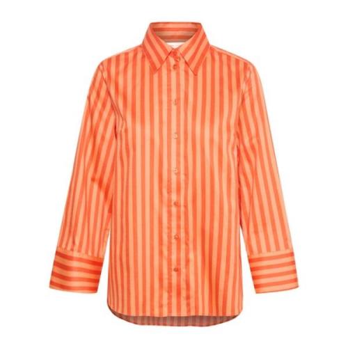 Stripete Bomullsskjorte - Stilfullt Tillegg til Garderoben