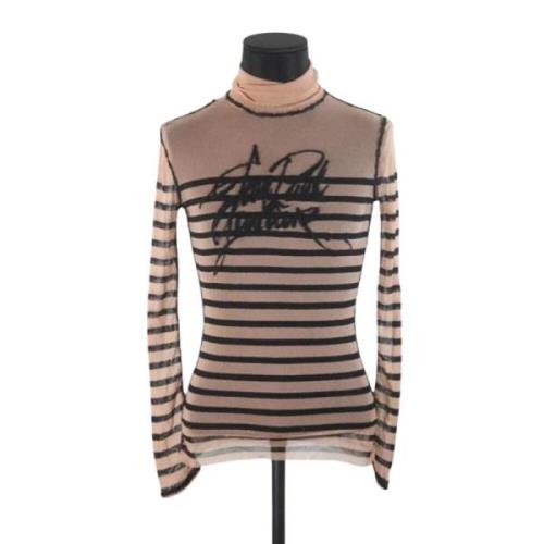 Pre-owned Rosa stoff Jean Paul Gaultier Top