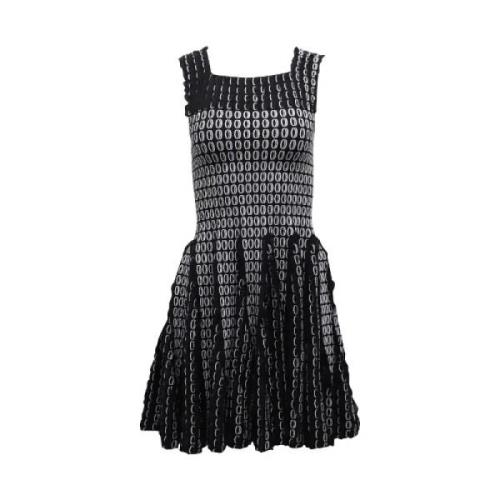 Pre-owned Svart polyester alaïa kjole