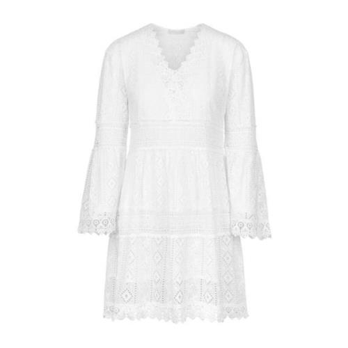 Hvit Love Lolita Suzanne Mini Dress-White Kjoler