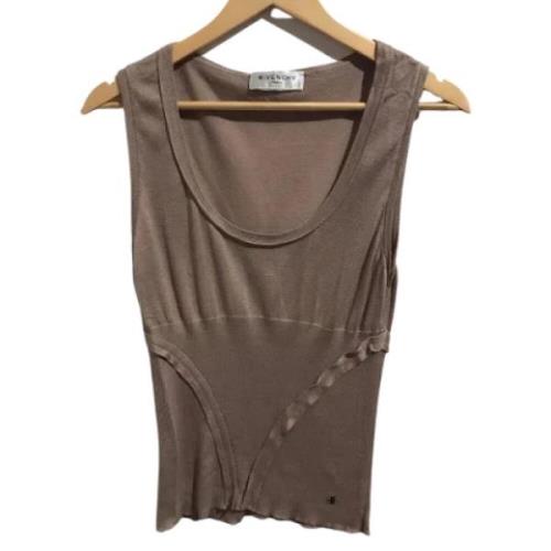 Pre-owned Beige Fabric Givenchy Top