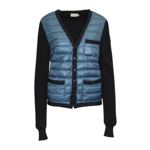 Pre-owned Navy Polyester Moncler jakke