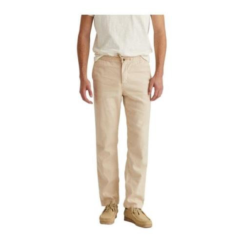 Offwhite Morris Stockholm Fenix Linen Trousers Bukser