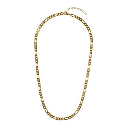 Elegant Figaro Necklace in Gold