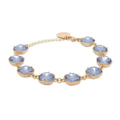 Camilla Øhrling armbånd Carla Swarovski -Denim Blue Jewelry