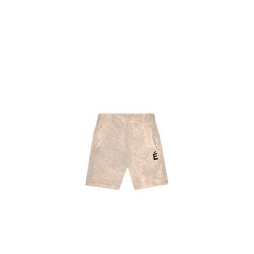 Patch Shorts Oppgrader Bomull Elastisk Midje