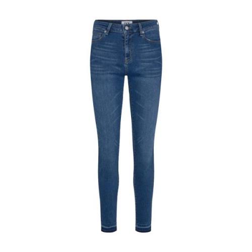 Blå Ivy Copenhagen Alexa Jeans Wash Cool Barcelona Jeans