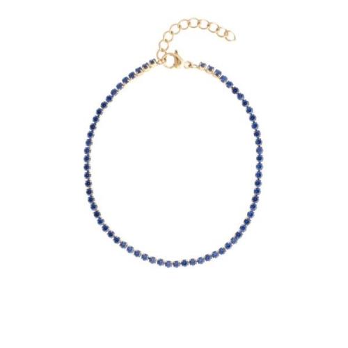 Tennis Chain Bracelet 2 MM Navy Blue