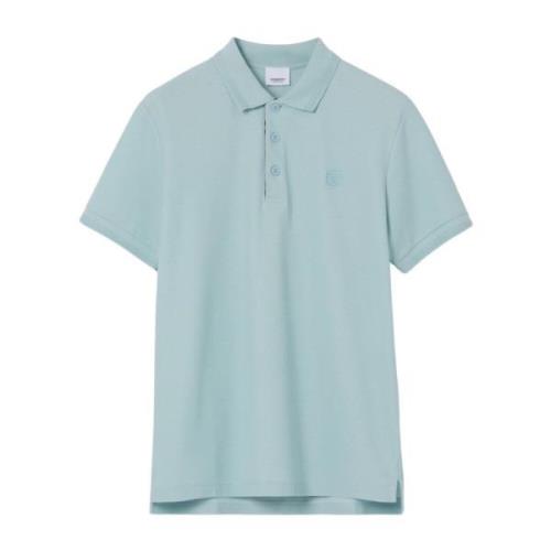 Blå Eddie Piqué Polo Shirt