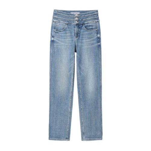 Blå Miss Sixty Middel Blue Denim L/Jeans