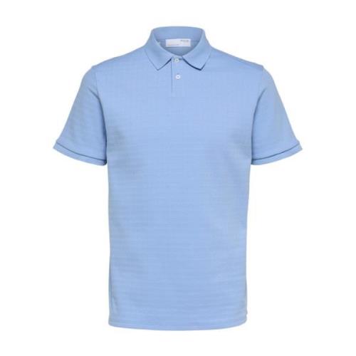 Bel Air Blue Selected Slhwalter Ss Polo B T-Shirt