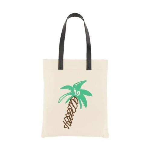 Stilig bomullskanvas tote bag