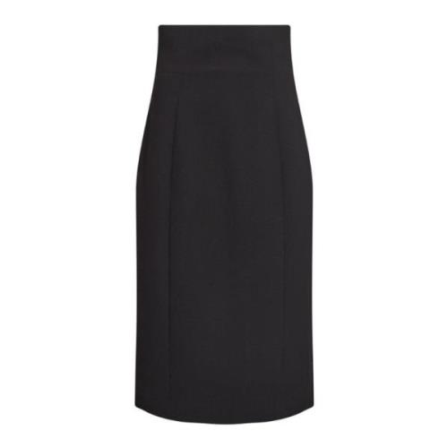 Elegant Pencil Skirt med høy midje