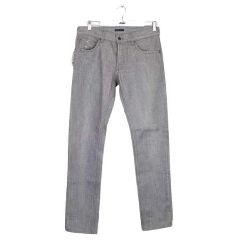 Pre-owned Grå Bomull Prada Jeans