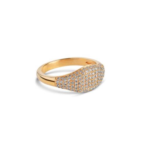 Sparkling Mary Ring Forgylt