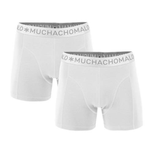 White Muchachomalo Basic Boxershorts 2 Pk Undertøy