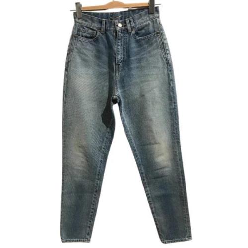 Pre-owned Blå bomull Saint Laurent Jeans