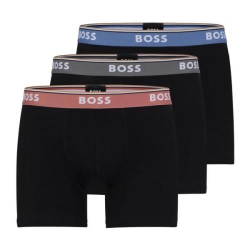 3-Pack Stretch Bomull Boxerbriefs