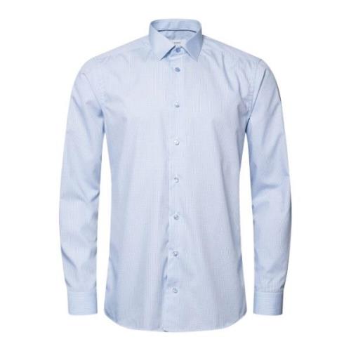Blå Signature Twill Contemporary Fit Skjorte