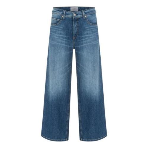Flatterende Wide Jeans for Moderne Kvinner