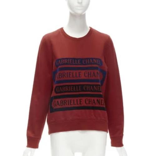 Pre-owned Rød bomull Chanel genser