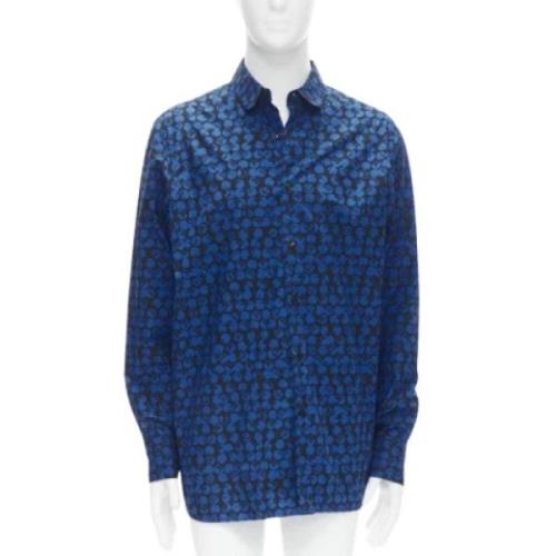 Pre-owned Blå bomull Louis Vuitton skjorte